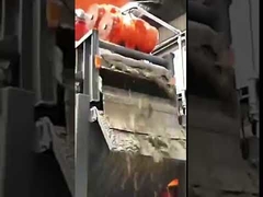 อุปกรณ์การถอดกระจกขุด ≤100m3/h 50μm Screen Double Layers